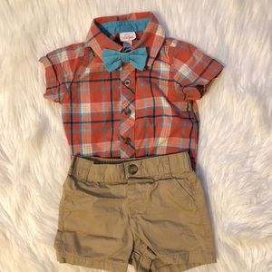 3 piece shorts suit